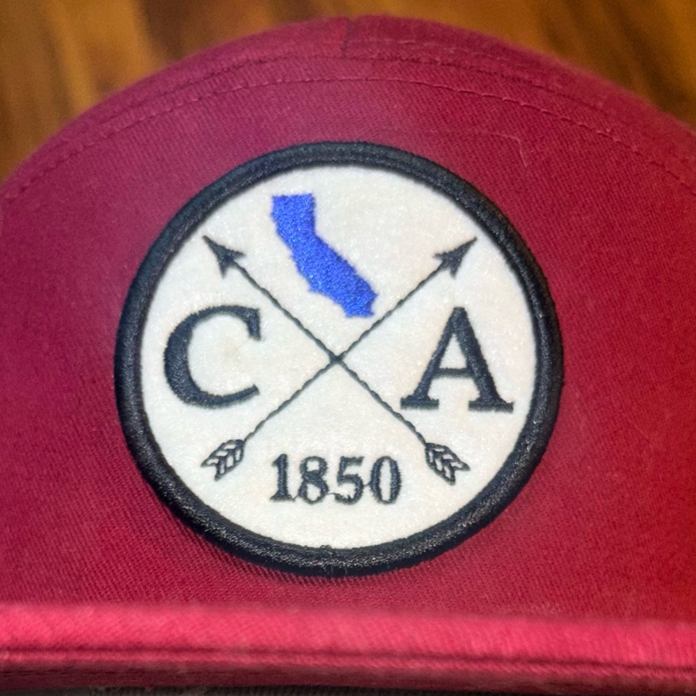 Red Cap with SICK California Patch!!!!